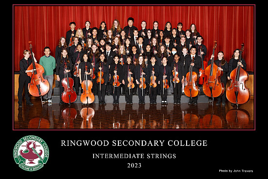 2023 Ringwood Secondary College Bands and Choirs on 30th March ref 223404