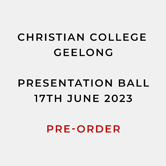 PRE-ORDER 2023 Christian College Geelong on 17th June ref 2230062