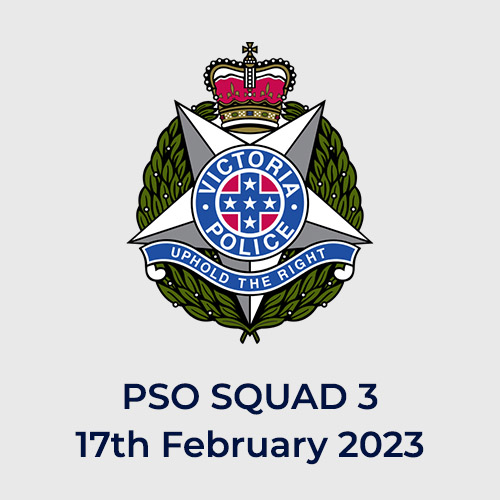 2023 PSO Squad 3 Graduated 17th February 