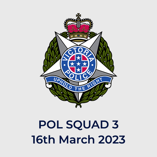 2023 Police Squad 3 Graduated 16th March