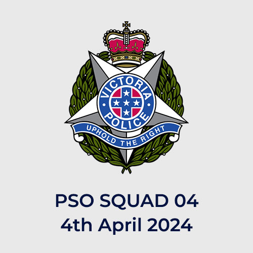 PSO Squad 4 Graduated 4th April