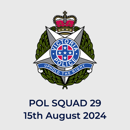 Police Squad 29 Graduated 15th August
