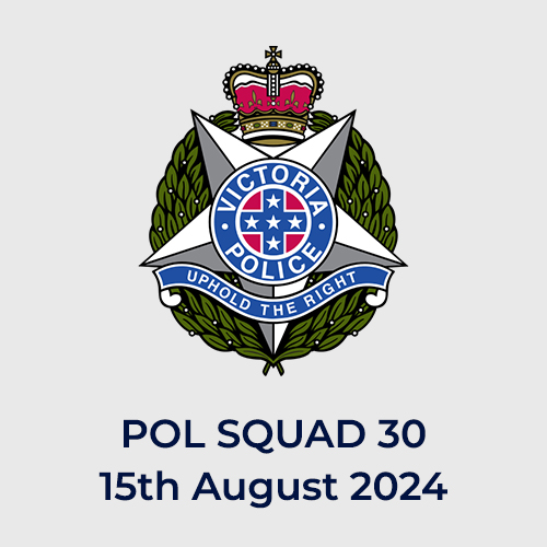 Police Squad 30 Graduated 15th August