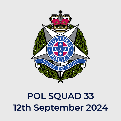 Police Squad 33 Graduated 12th September
