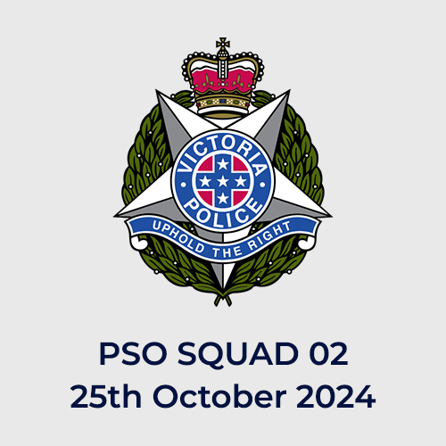 PSO Squad 2 Graduated 25th October
