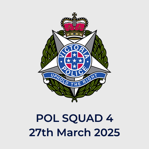 Police Squad 4 Graduated 27th March 2025