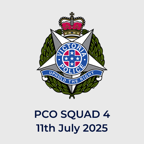 PCO Squad 4 Graduated 11th July 2025