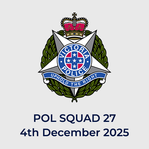 Police Squad 27 Graduated 4th December 2025